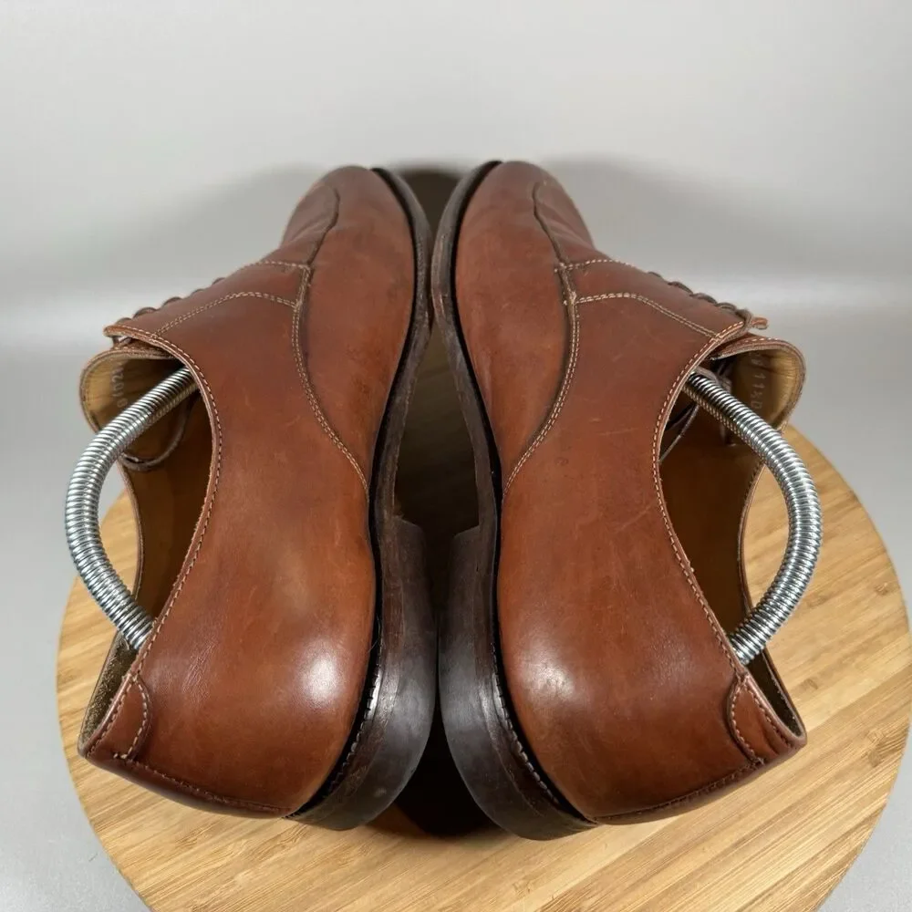 Mens‎ Cole Haan City Split Toe Oxford Brown Leather Lace Up 06026 Size 11.5 D
